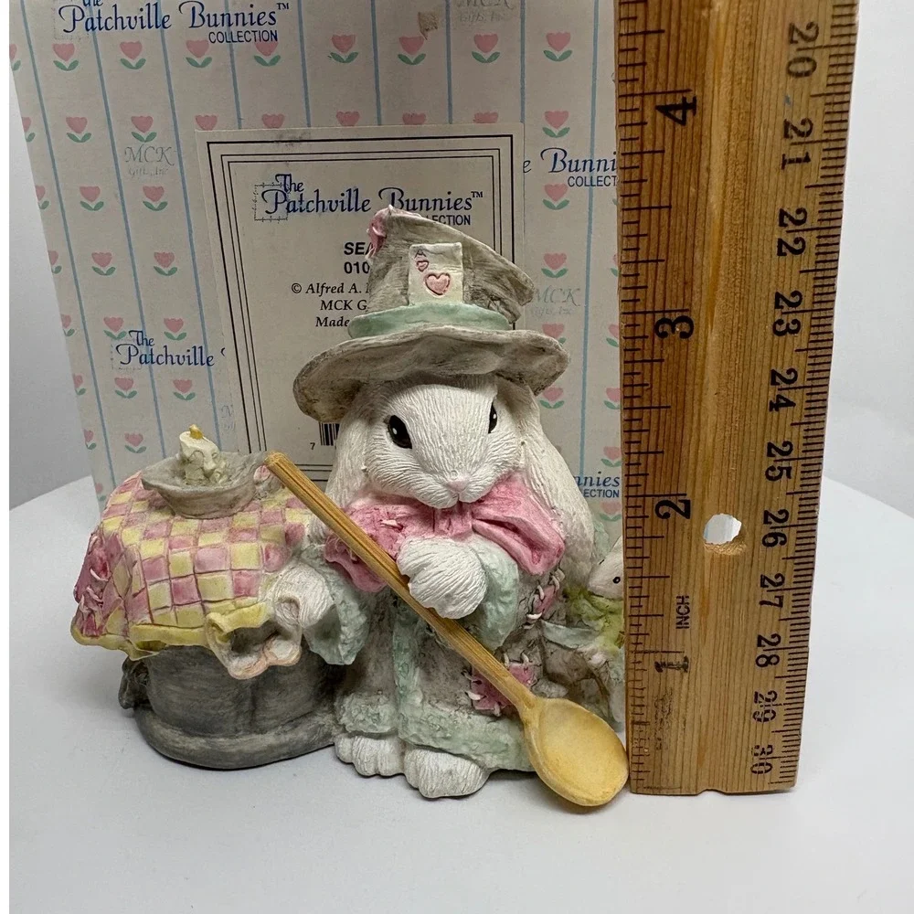 1993 The Patchville Bunnies SEAN‎ Figurine Alfred Mazzuca Jr MCK Easter Rabbit